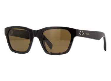 Celine CL40206I 01E Shiny Black/Brown