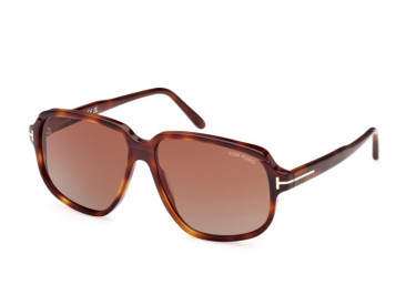 Tom Ford FT1024 52F Dark Havana/Gradient Brown