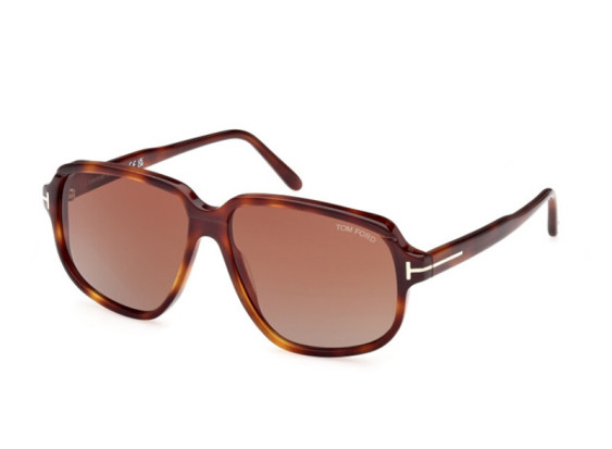 Tom Ford FT1024 52F Dark Havana/Gradient Brown