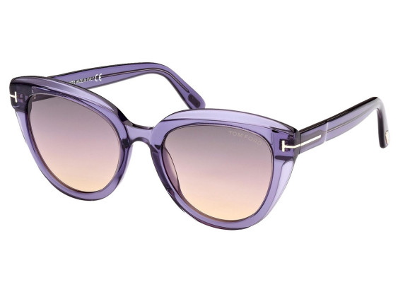 Tom Ford FT0938 83B Transparent Violet/Gradient Smoke