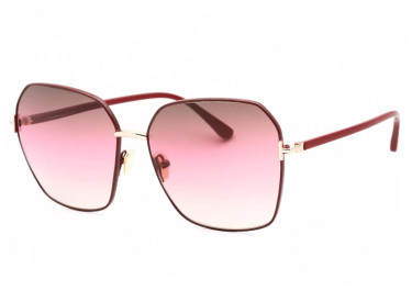 Tom Ford FT0839 69F Gold/Shiny Bordeaux/Brown to Pink Gradient