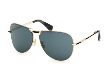 Max Mara MM0134 30N Shiny Deep Gold/Green
