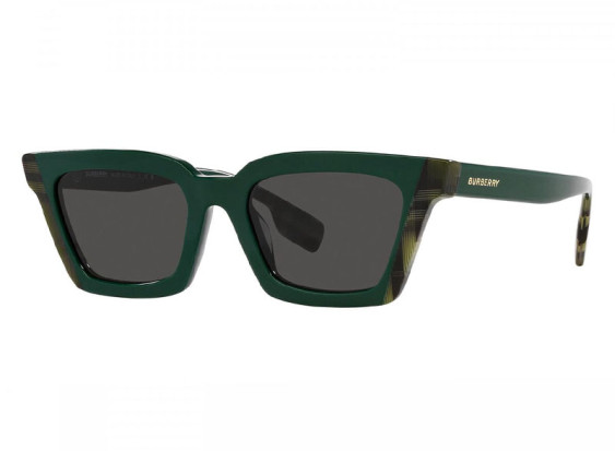 Burberry BE4392U 405687 Green/Check Green/Dark Grey