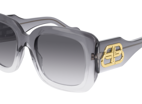 Balenciaga BB0069S 003 Grey/Grey