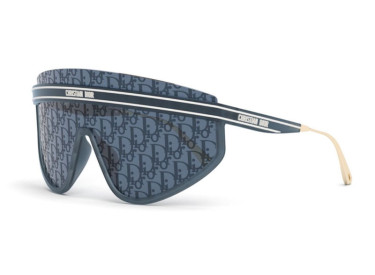 Dior DIORCLUB M2U 31B8 Matte Navy Blue/Silver Mirrored with Blue Dior Oblique