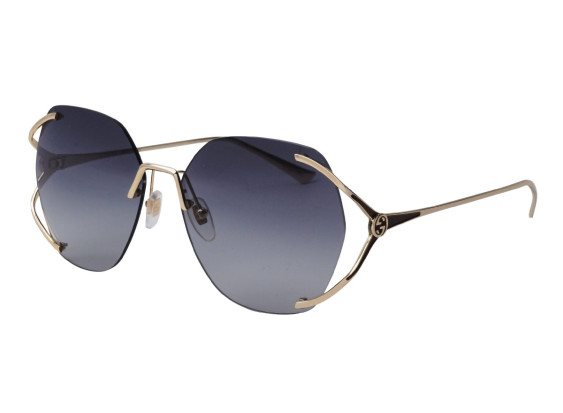 Gucci GG0651S 002 Gold/Grey