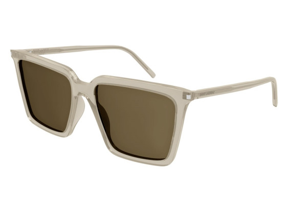 Saint Laurent SL474 005 Yellow/Brown