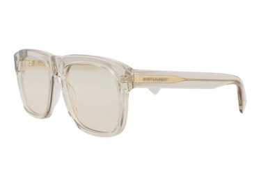 Saint Laurent SL558 009 Transparent Beige/Yellow