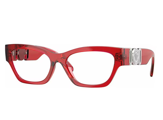Versace VE3367U 5495 Red Transparent 54mm
