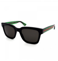 Gucci GG0001S 006 Black Green/Grey Polarized