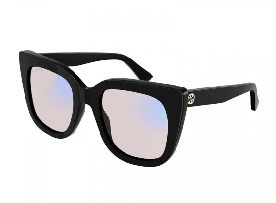 Gucci GG0163S 009 Black/Pink