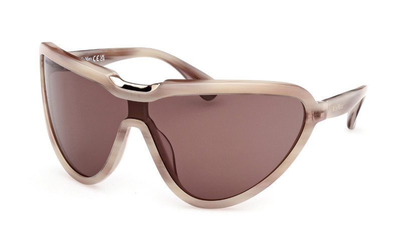Max Mara MM0084 20E Shiny Brown/Brown