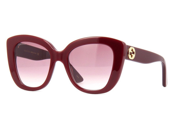 Gucci GG0327S 006 Burgundy/Red