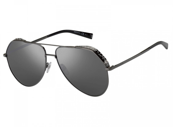 Givenchy GV7185/G/S V81/T4 Black/Silver Mirror