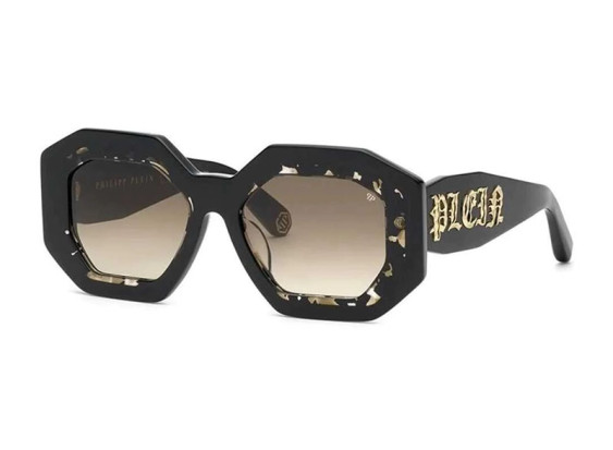 Philipp Plein SPP098M Supreme Star 0700 Black/Green Gradient