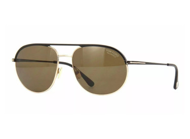 Tom Ford FT0772 02H Matte Black/Brown Polarized