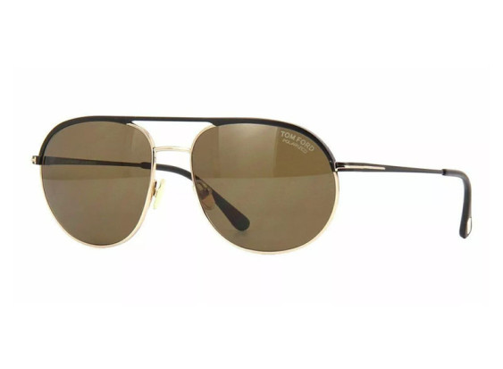 Tom Ford FT0772 02H Matte Black/Brown Polarized
