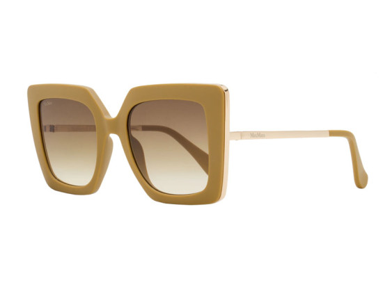 Max Mara MM0051 73F Matte Light Brown/Shiny Rose Gold/Brown Gradient