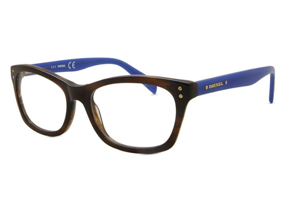 Diesel DL5073 050 Dark Havana 53mm