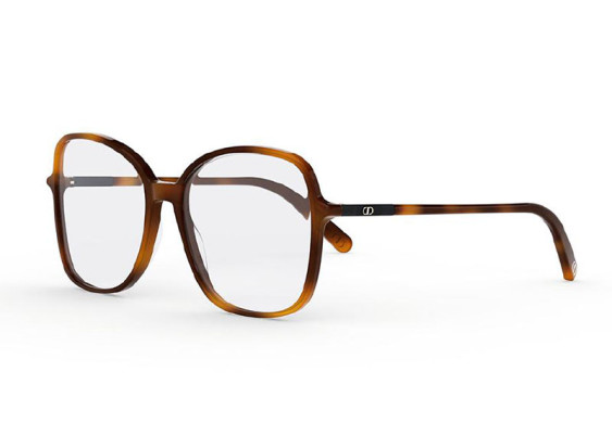 Dior MINI CD O B2I 2600 Shiny Light Havana 55mm