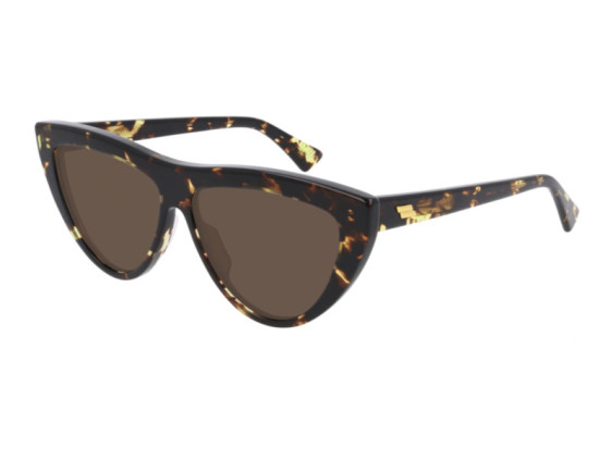 Bottega Veneta BV1018S 002 Havana/Brown
