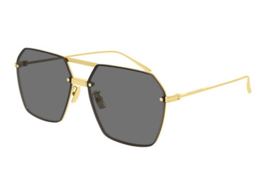 Bottega Veneta BV1045S 001 Gold/Grey