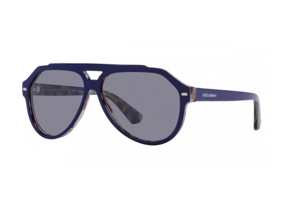 Dolce & Gabbana DG4452F 3423/1 Blue On Blue Havana/Grey
