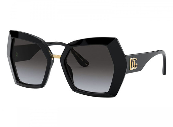 Dolce & Gabbana DG4377 501/8G Black/Light Grey Gradient Black