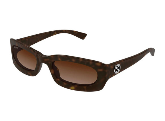 Gucci GG1786S 002 Matte Dark Havana/Brown Gradient