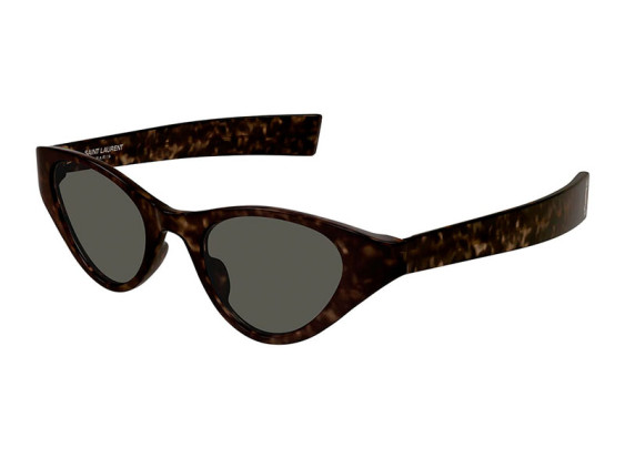 Saint Laurent SL M144 002 Havana/Grey