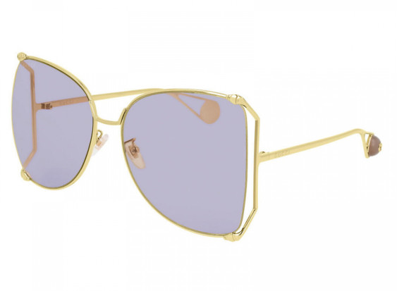 Gucci GG0252S 013 Gold/Violet