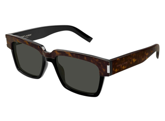 Saint Laurent SL732 003 Dark Havana/Grey