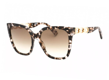 Moschino MOS098/S 0HT8 HA Pink Havana/Brown Gradient