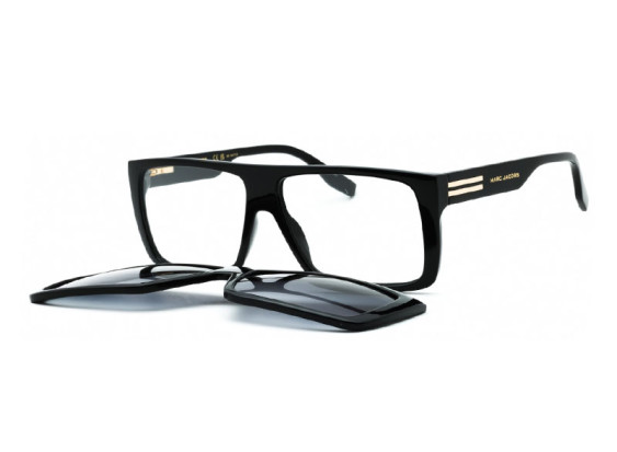Marc Jacobs MARC672/CS 0807 9O Black/Dark Grey Gradient Clip-on