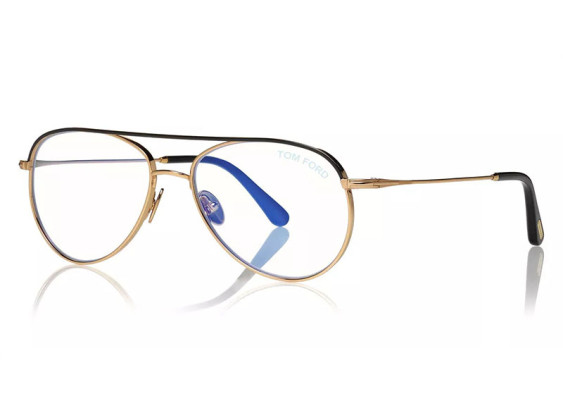 Tom Ford FT5693-B 030 Shiny Deep Gold 57mm