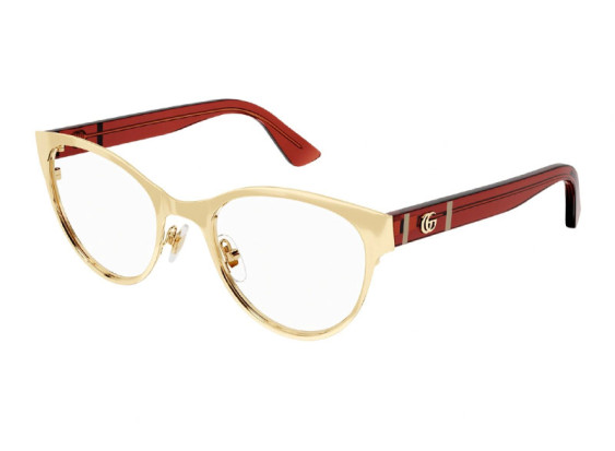 Gucci GG1114O 003 Gold/Red 52mm