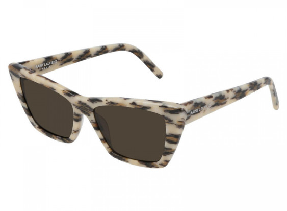 Saint Laurent SL276 MICA 016 Ivory/Brown