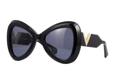 Valentino V-GOLD III VLS-138A Shiny Black/Grey
