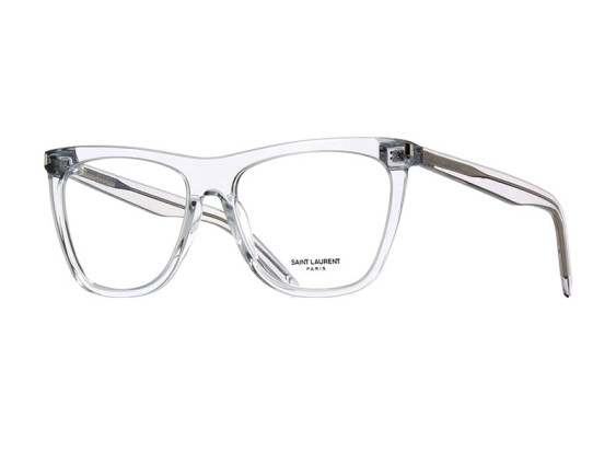 Saint Laurent SL518 003 Transparent Grey 56mm