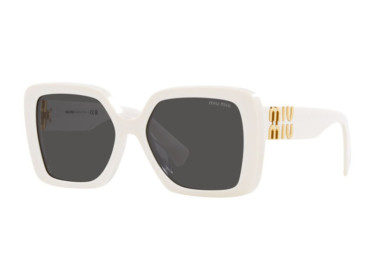 Miu Miu MU10YS 1425S0 White/Dark Grey