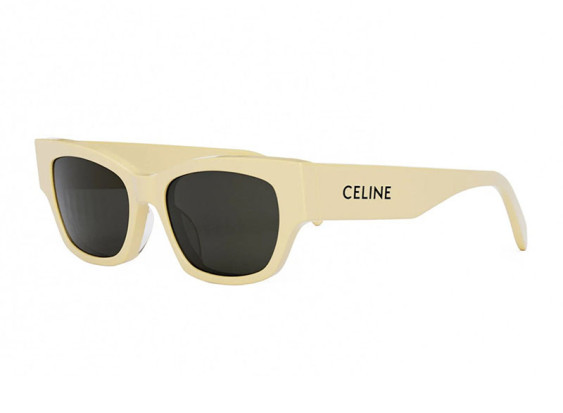 Celine CL40197U 39A Shiny Light Brown/Smoke