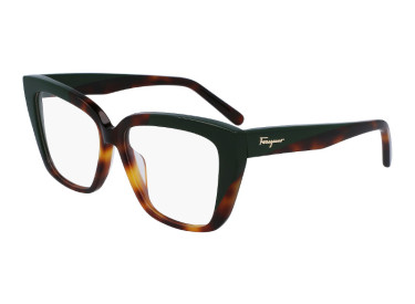 Salvatore Ferragamo SF2939N 220 Havana/Dark Green 54mm