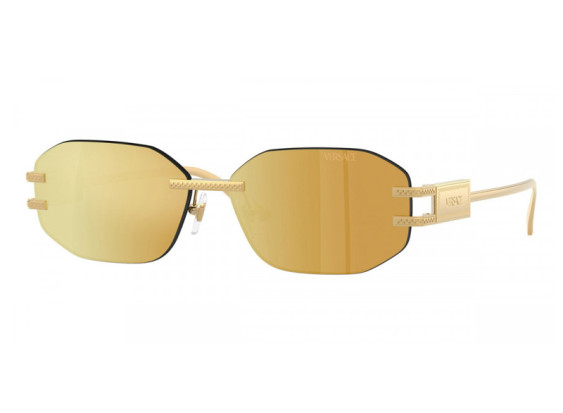 Versace VE2274 10027P Gold/Brown Mirror Gold