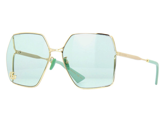 Gucci GG0817S 003 Gold/Green