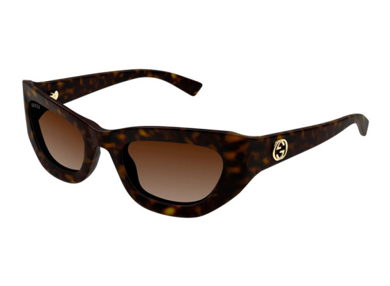 Gucci GG1784S 002 Matte Dark Havana/Brown Gradient