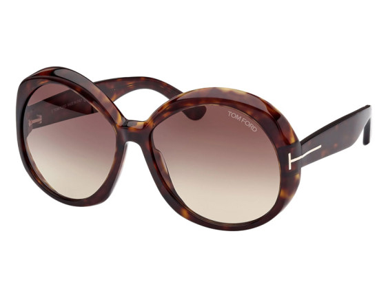 Tom Ford FT1010 52B Dark Havana/Brown Gradient