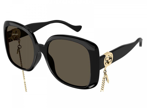 Gucci GG1029SA 005 Black/Brown