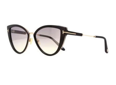 Tom Ford FT0868 01C Shiny Black/Smoke Mirror