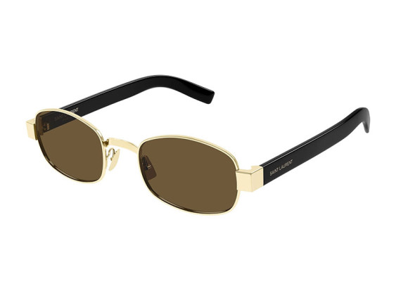 Saint Laurent SL706 001 Light Gold/Nicotine
