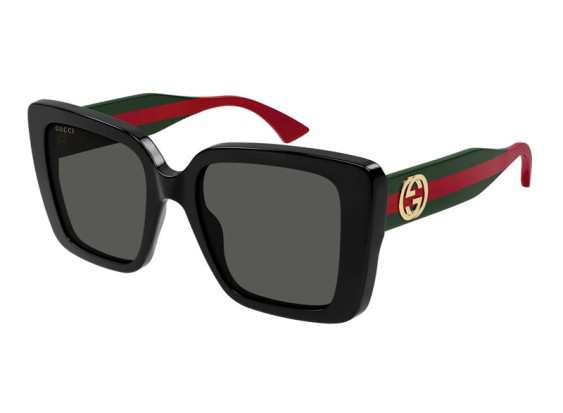 Gucci GG1861S 001 Shiny Black/Grey
